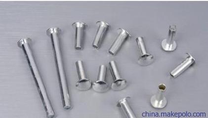 【供應(yīng)銅鍍鎳鉚釘,銅鍍鎳半空心鉚釘,實(shí)心鉚釘】?jī)r(jià)格,廠家,圖片,鉚釘,深圳市恒永祥精密五金制品-